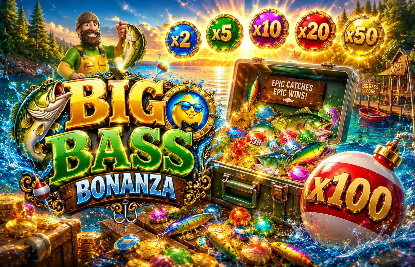Big Bass Splash — предварительная рыбалка